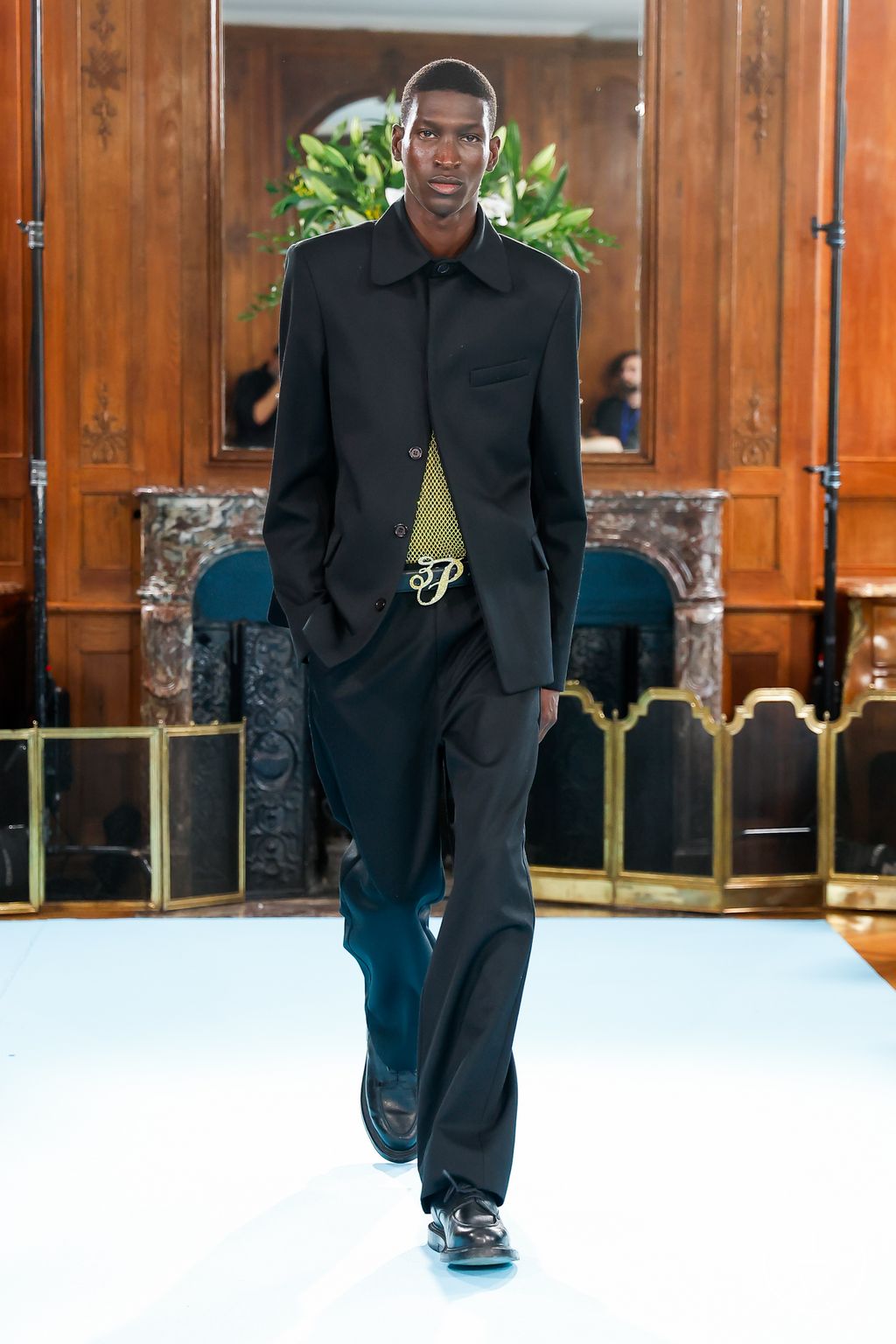 Fashion Week Paris Spring-Summer 2025 look 3 from the 3.PARADIS collection menswear