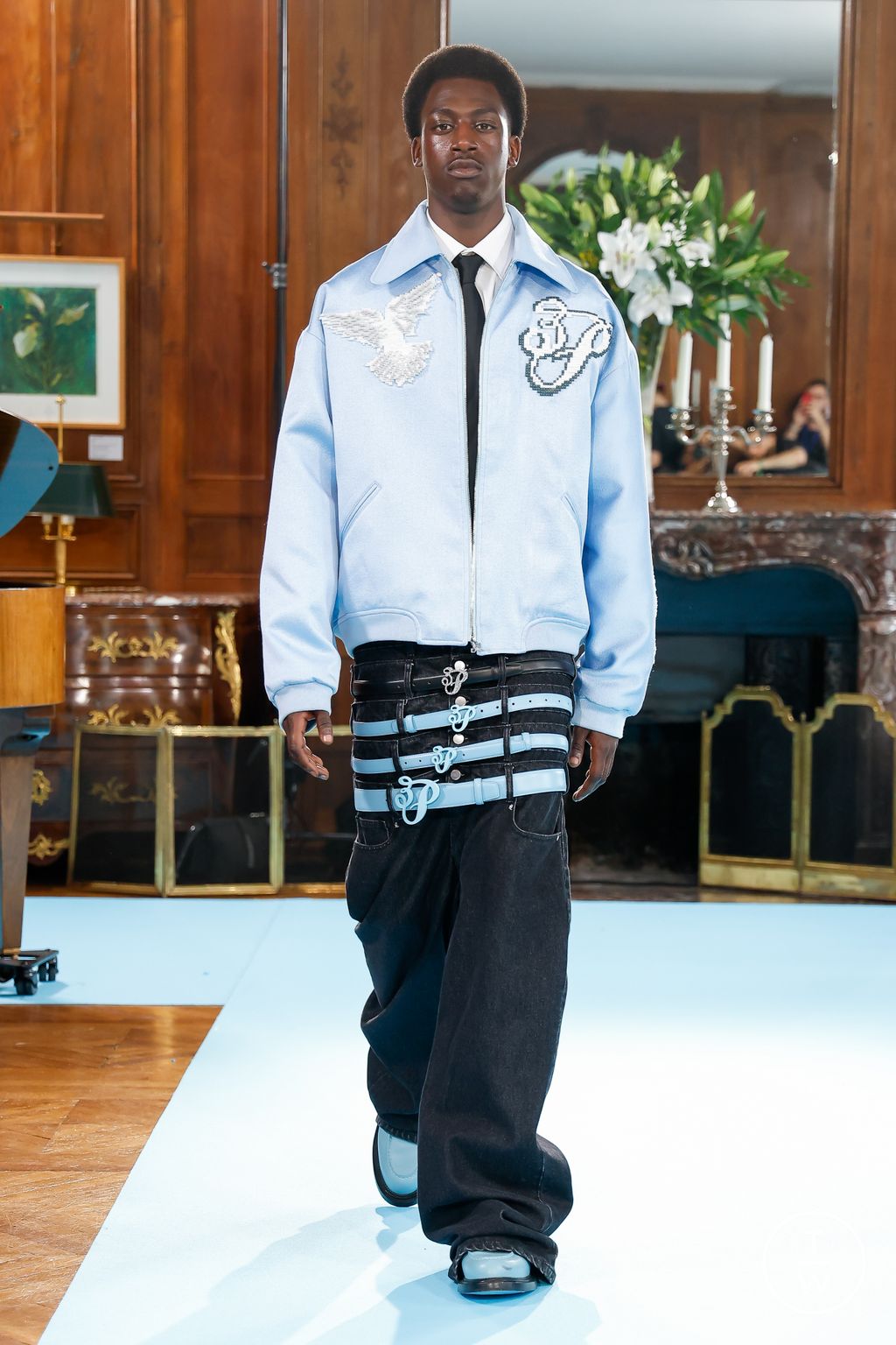 Fashion Week Paris Spring-Summer 2025 look 16 from the 3.PARADIS collection menswear