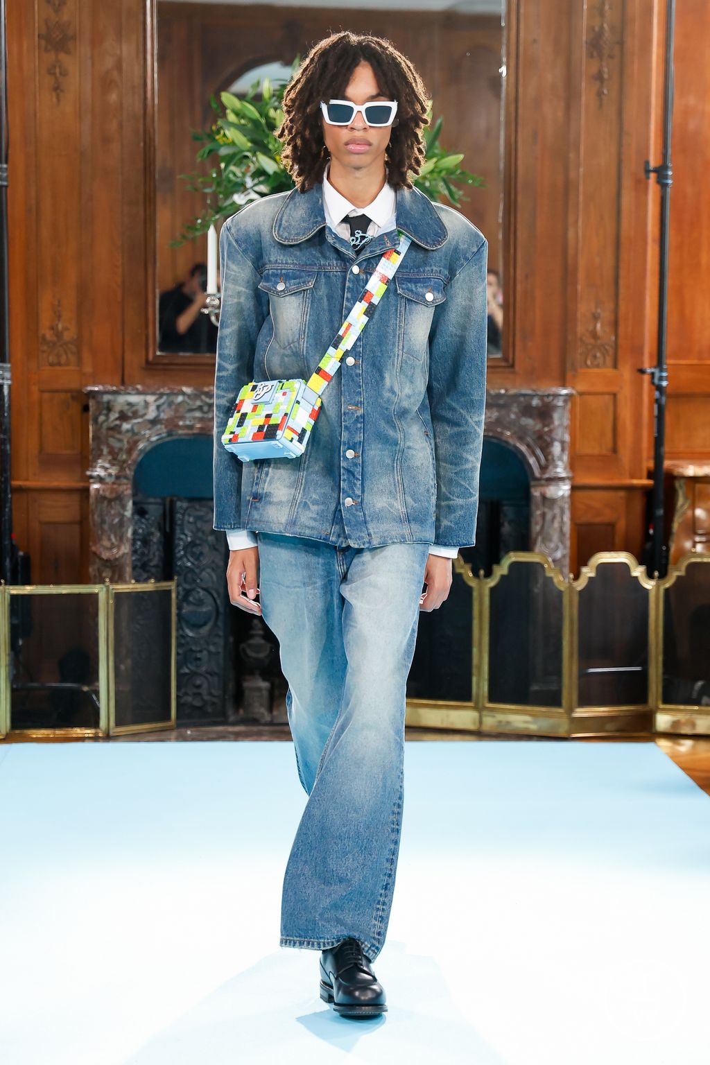 Fashion Week Paris Spring-Summer 2025 look 19 de la collection 3.PARADIS menswear