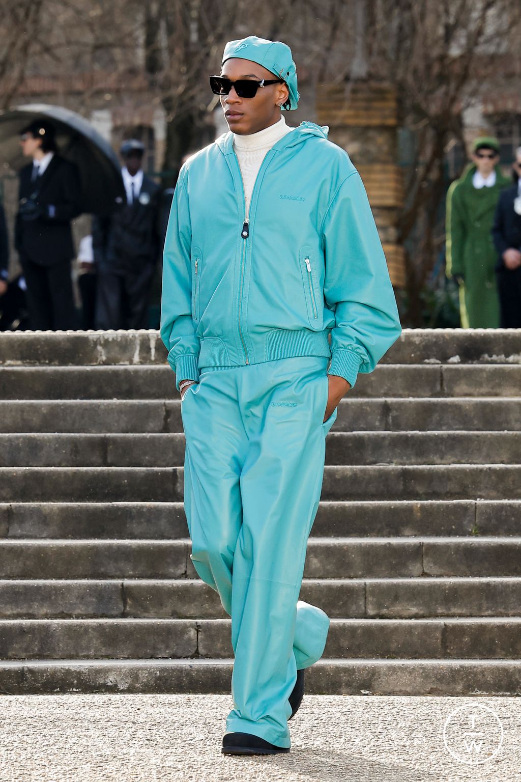 Fashion Week Paris Fall/Winter 2026 look 24 from the 3.PARADIS collection menswear