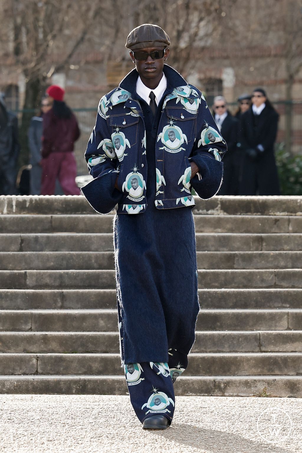Fashion Week Paris Fall/Winter 2026 look 26 de la collection 3.PARADIS menswear