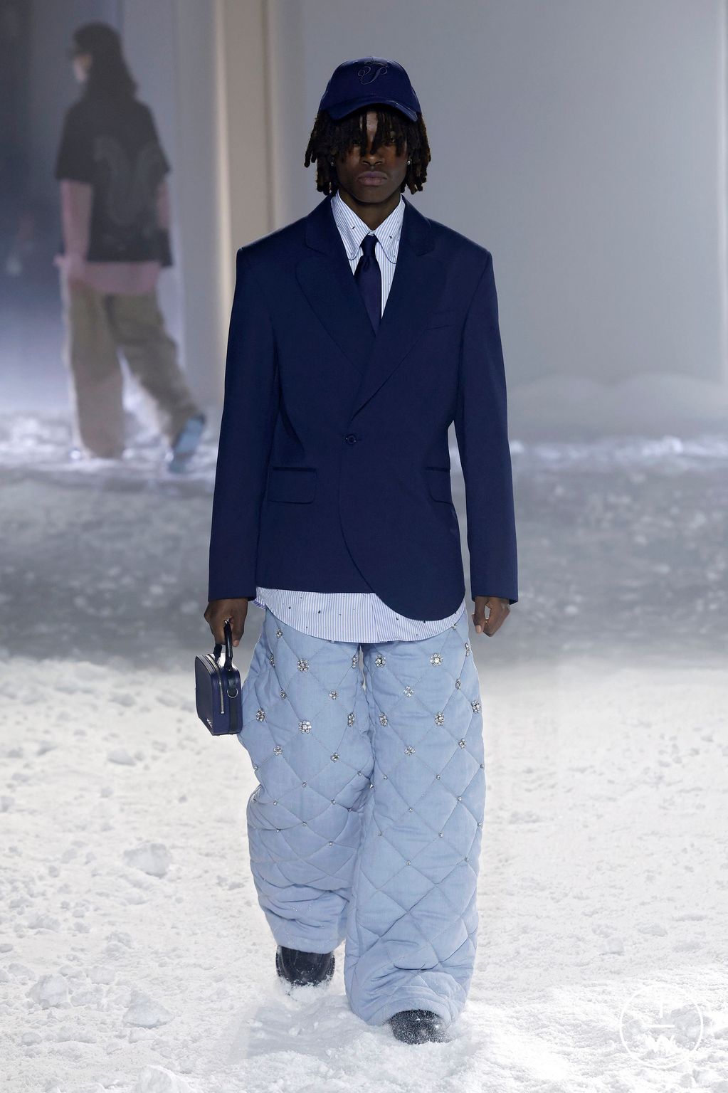 Fashion Week Paris Fall/Winter 2025 look 7 from the 3.PARADIS collection menswear