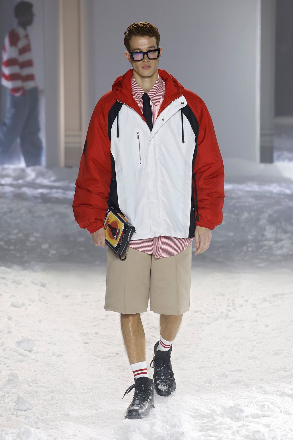 Fashion Week Paris Fall/Winter 2025 look 12 from the 3.PARADIS collection menswear