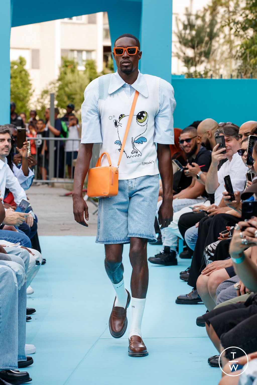 Fashion Week Paris Spring/Summer 2024 look 13 from the 3.PARADIS collection menswear