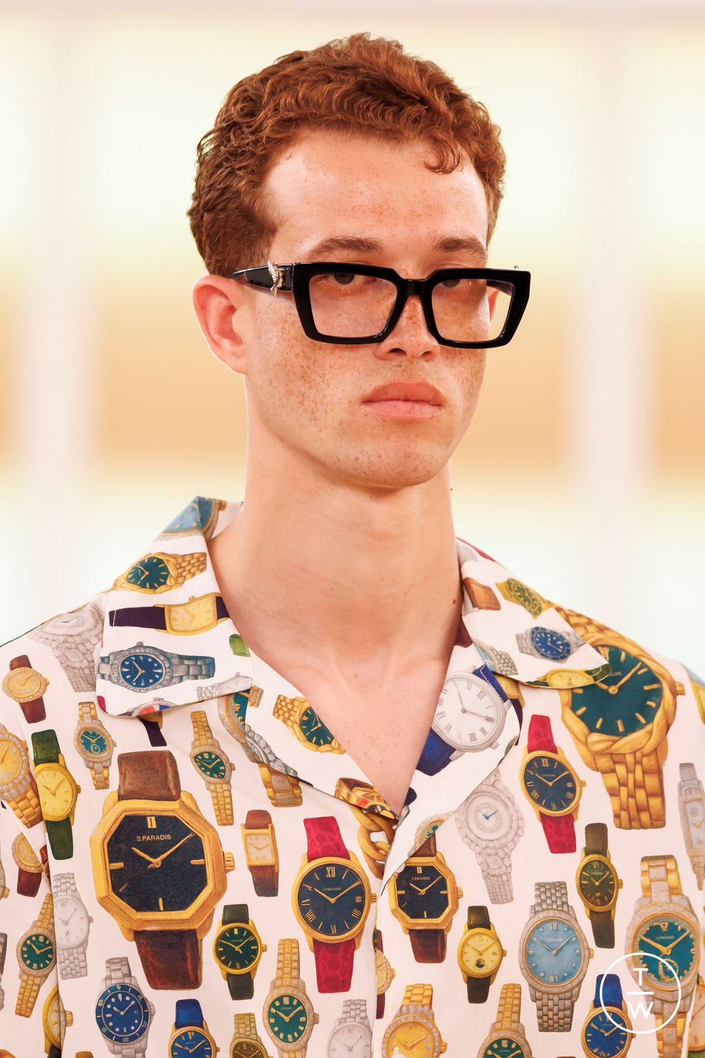 Fashion Week Paris Spring/Summer 2026 look 9 from the 3.PARADIS collection menswear accessories