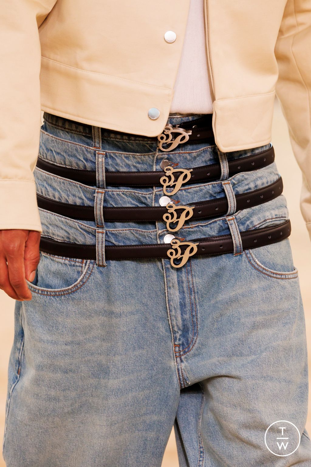 Fashion Week Paris Spring/Summer 2026 look 13 from the 3.PARADIS collection menswear accessories