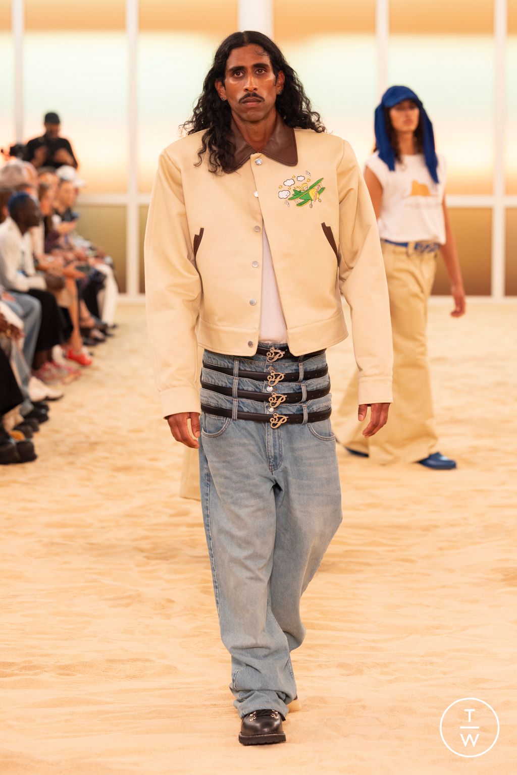 Fashion Week Paris Spring/Summer 2026 look 7 from the 3.PARADIS collection menswear