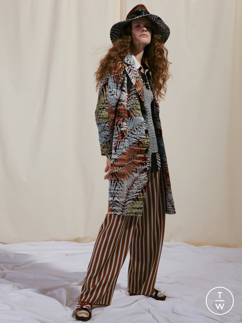 Fashion Week Milan Resort 2020 look 4 from the Missoni collection 女装