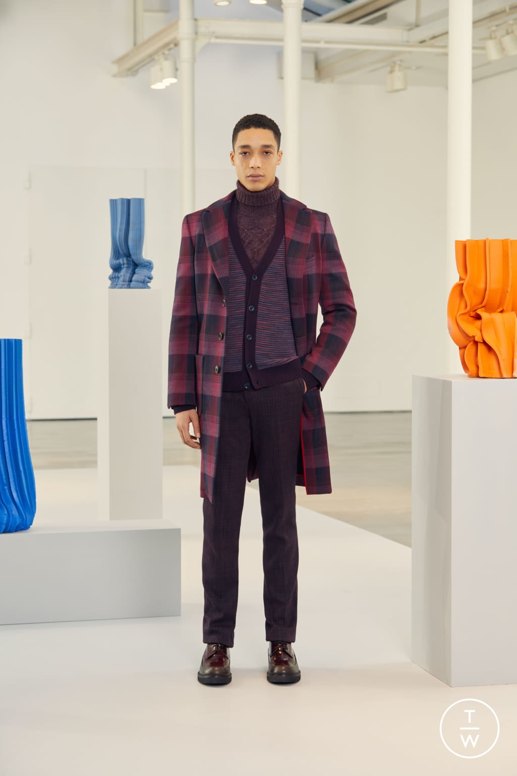 Fashion Week Milan Fall/Winter 2019 look 4 from the Missoni collection menswear