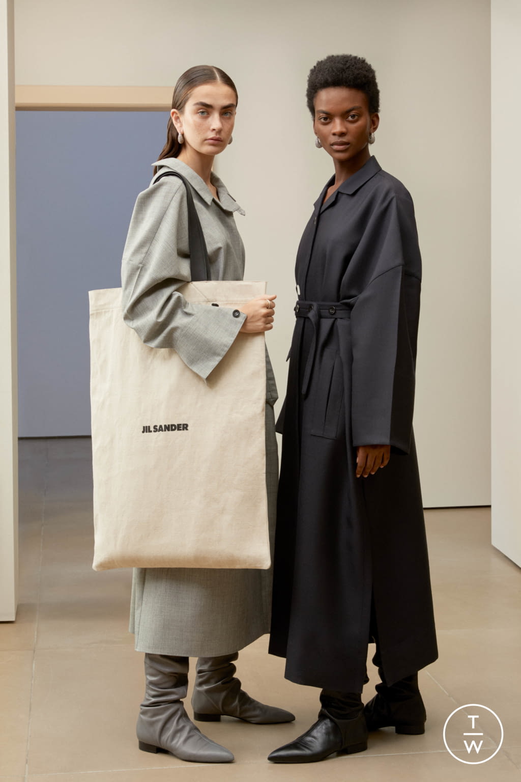Fashion Week Milan Pre-Fall 2019 look 4 from the Jil Sander collection womenswear