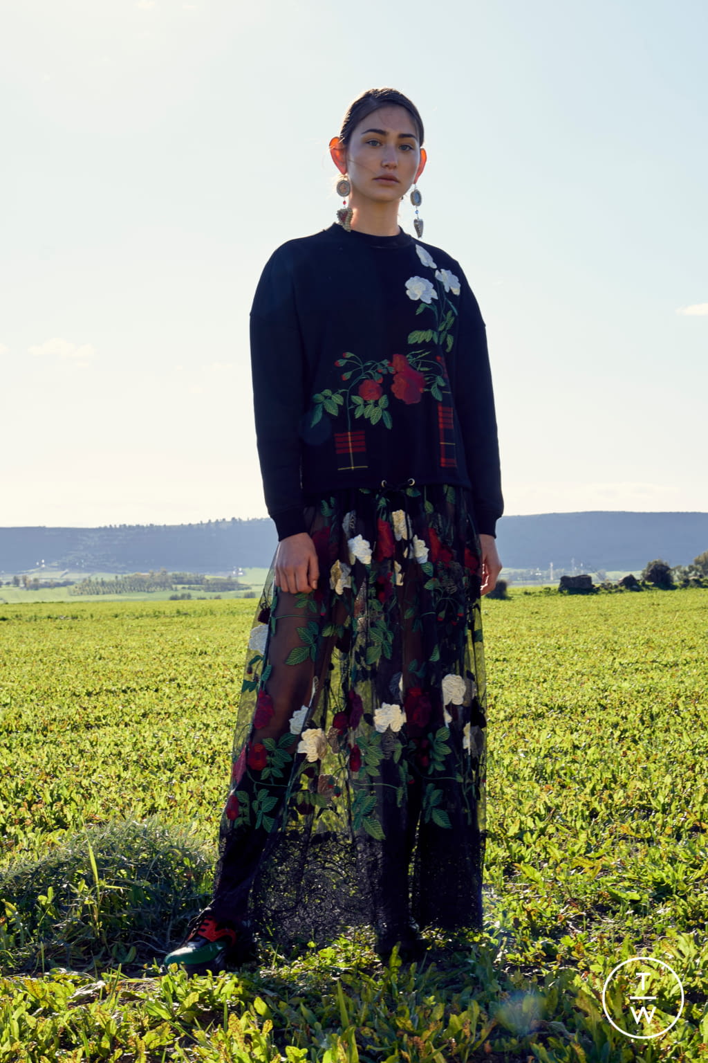 Fashion Week Milan Fall/Winter 2021 look 4 de la collection Antonio Marras womenswear