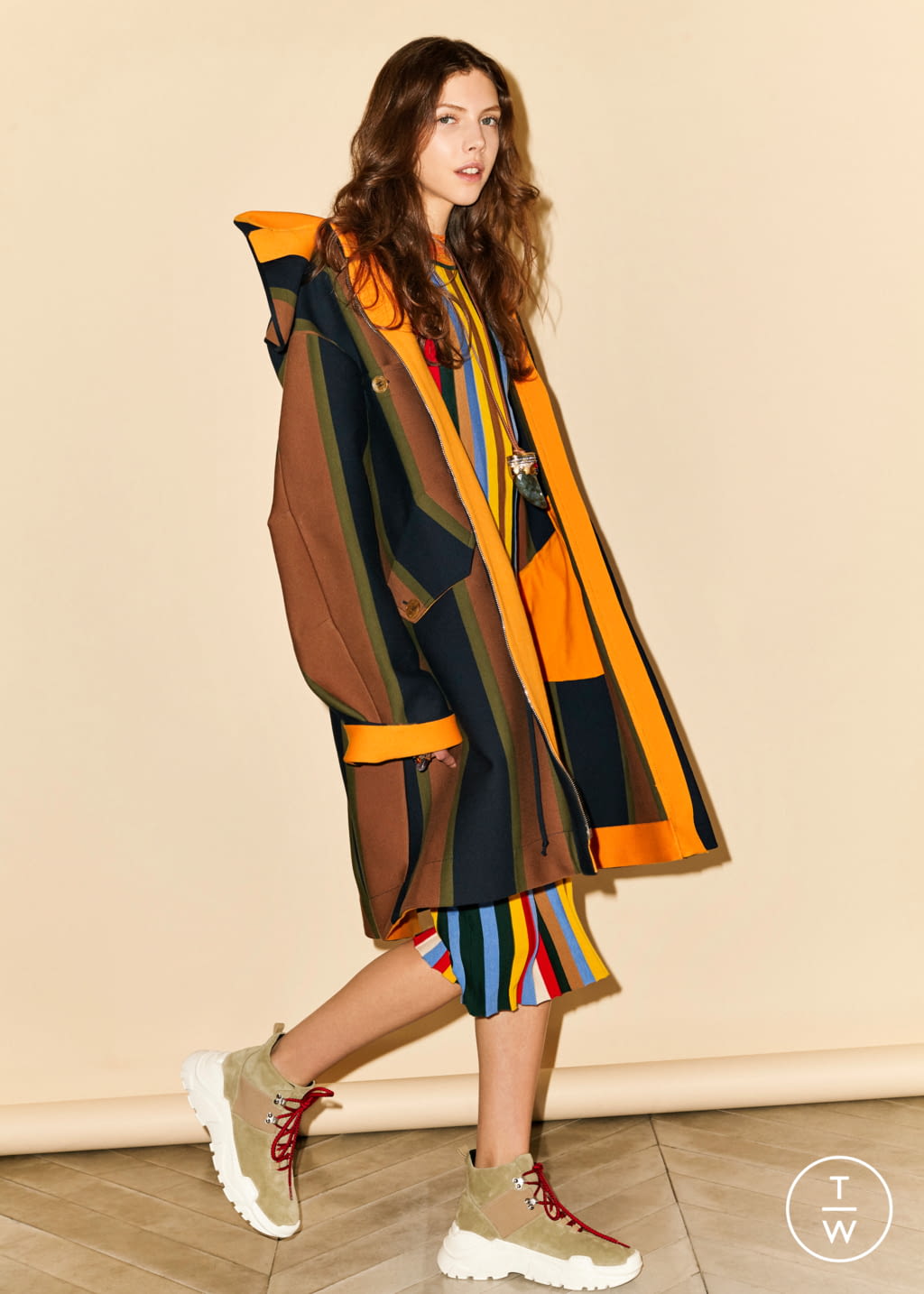 Fashion Week Paris Pre-Fall 2019 look 4 from the Sonia Rykiel collection 女装