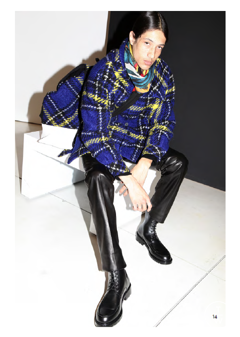 Fashion Week Paris Fall/Winter 2021 look 4 de la collection Barbara Bui menswear