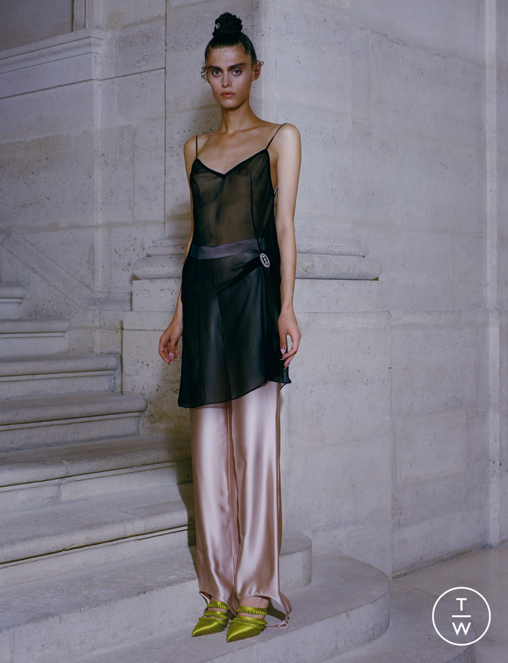 Fashion Week Paris Spring/Summer 2020 look 4 de la collection Lecourt Mansion womenswear
