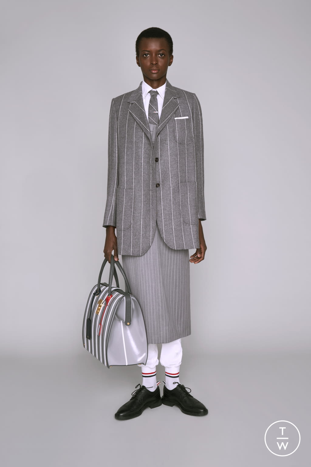 Fashion Week Paris Pre-Fall 2019 look 4 from the Thom Browne collection womenswear