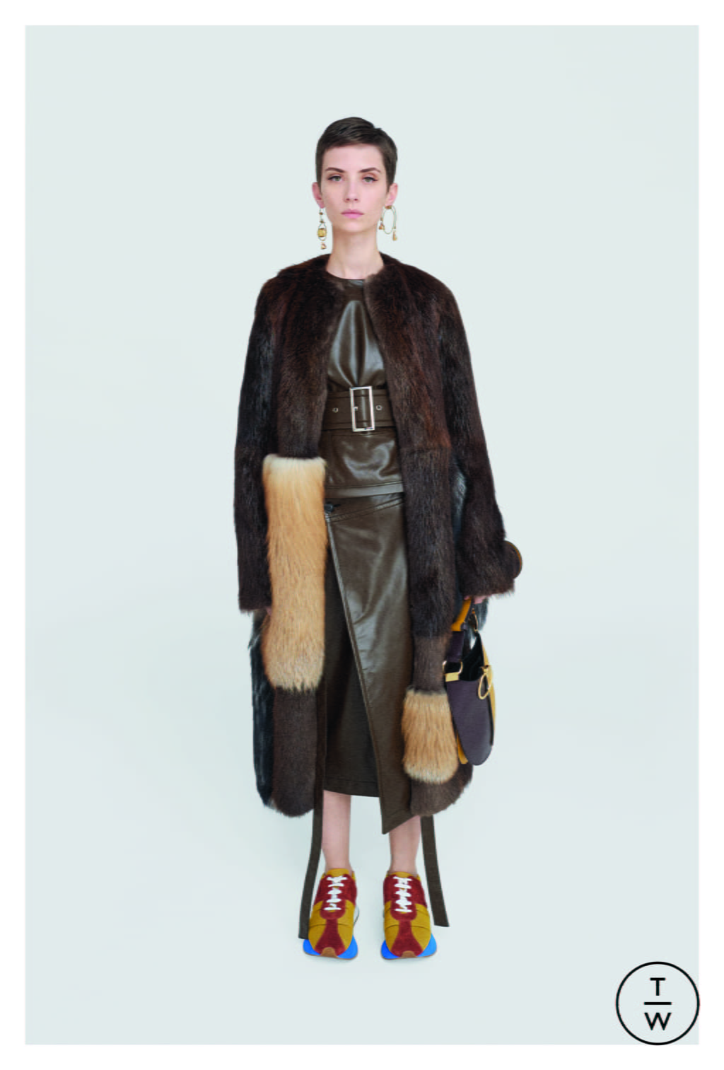 Fashion Week Milan Pre-Fall 2018 look 4 from the Marni collection 女装