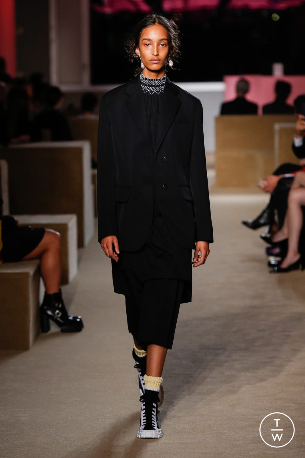 Fashion Week Milan Resort 2020 look 4 de la collection Prada womenswear