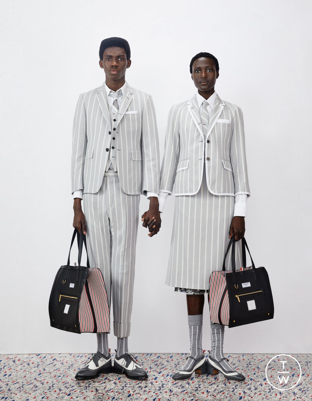 Fashion Week Paris Resort 2020 look 4 from the Thom Browne collection 女装
