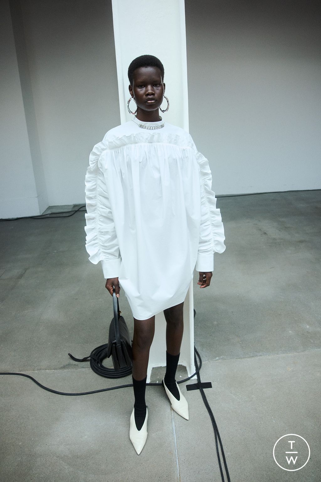 Fashion Week Milan Resort 2024 look 40 from the Jil Sander collection 女装