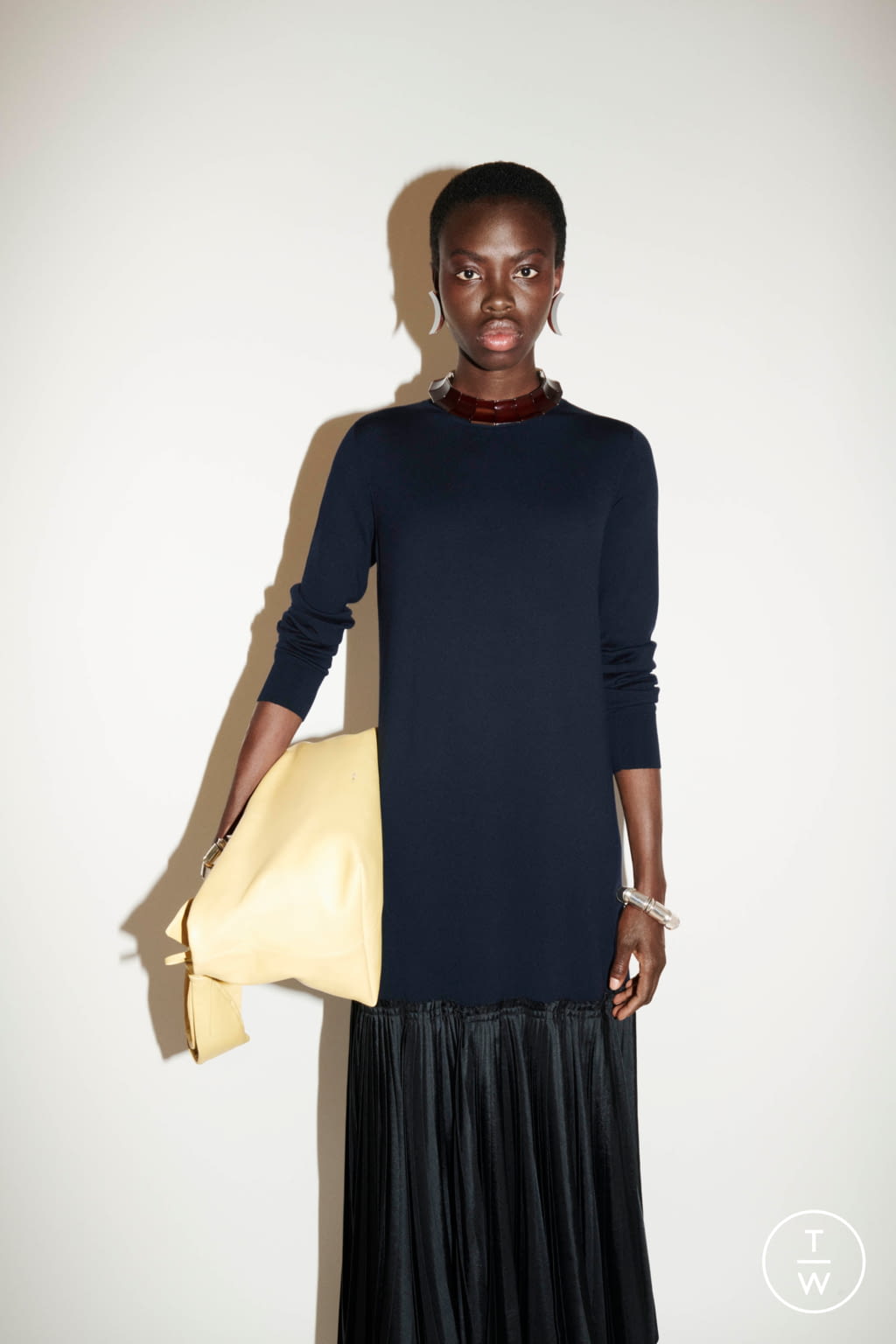 Fashion Week Milan Resort 2022 look 39 from the Jil Sander collection 女装