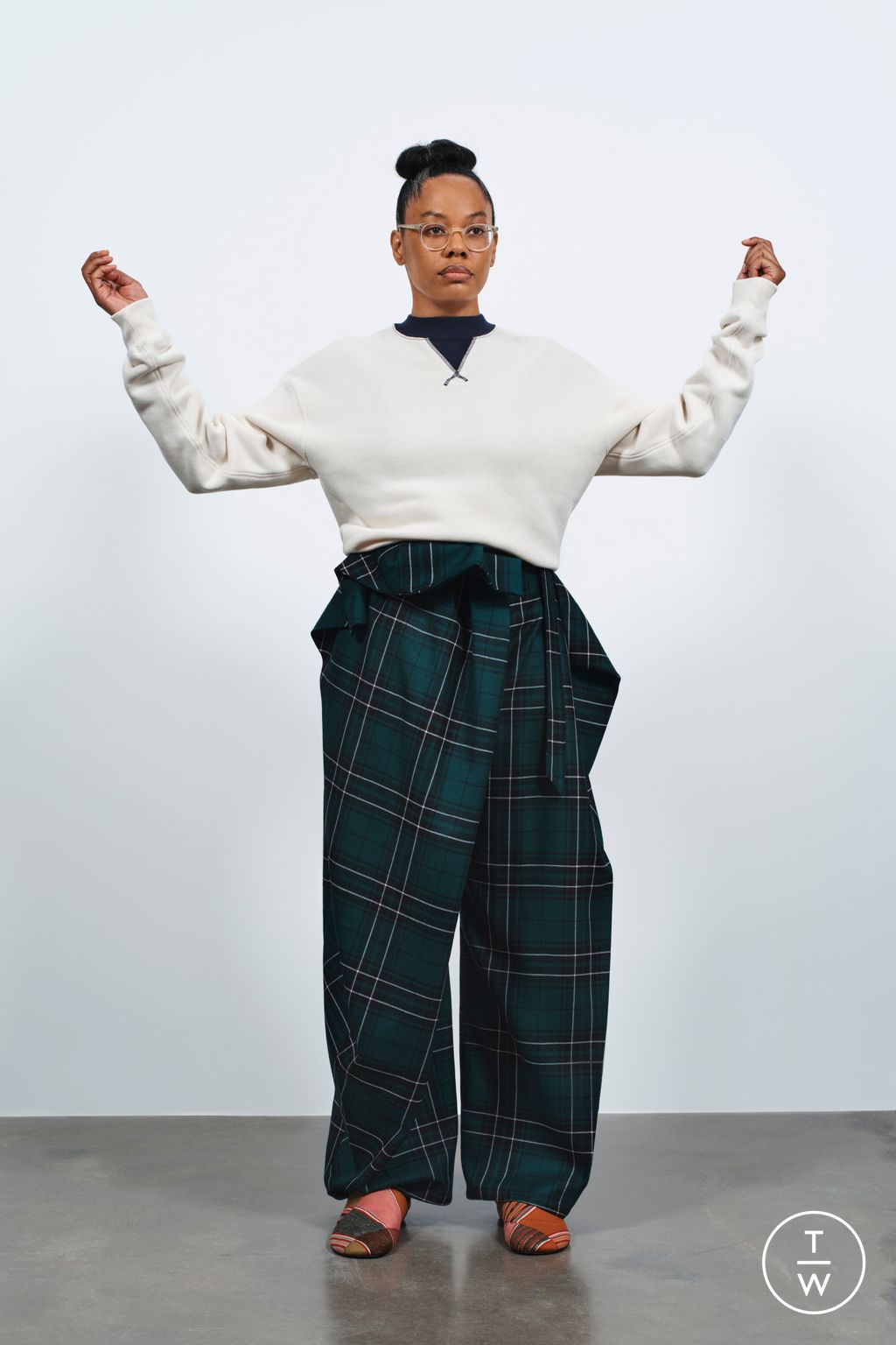 Fashion Week Paris Resort 2026 look 40 from the JW Anderson collection 女装