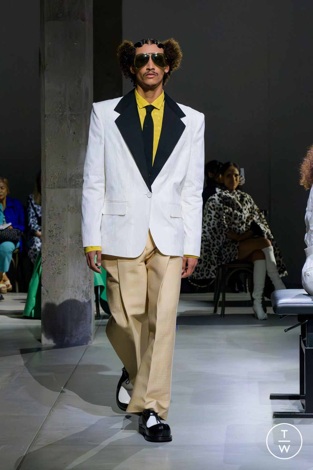 Fashion Week Milan Spring/Summer 2025 look 40 from the Marni collection womenswear