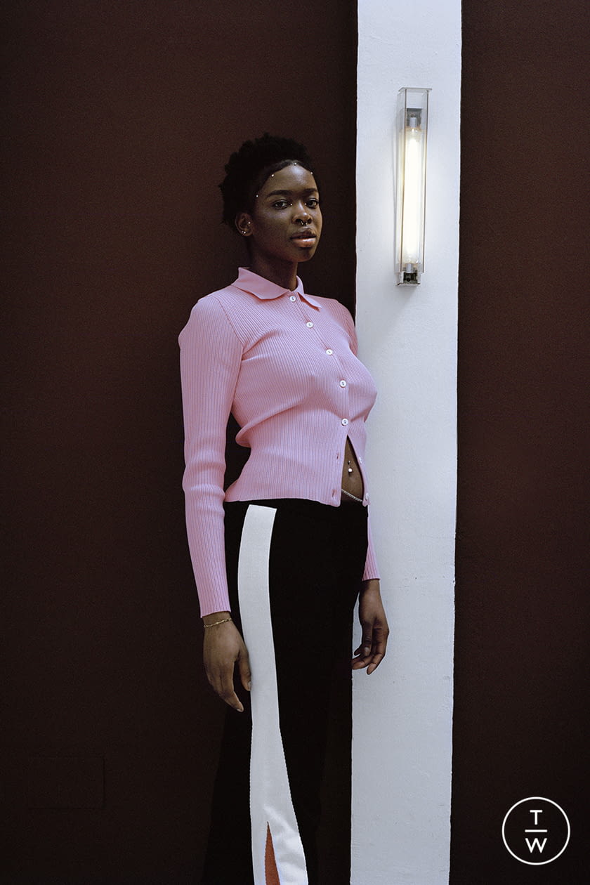 Fashion Week Milan Fall/Winter 2021 look 40 from the Marco Rambaldi collection womenswear