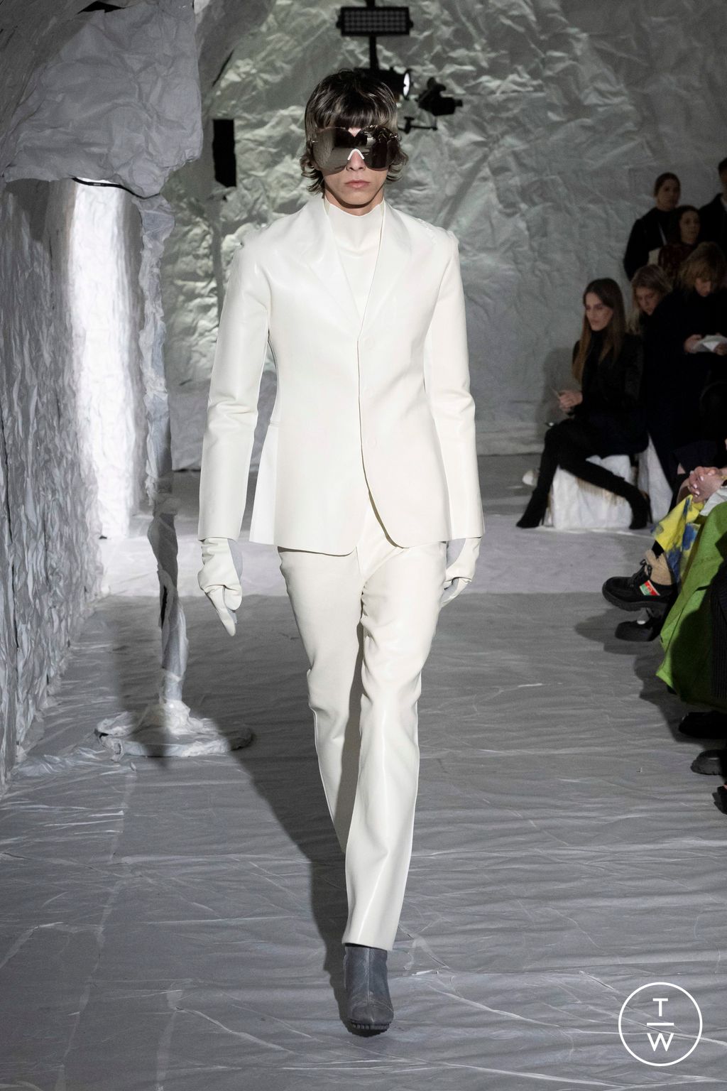 Fashion Week Milan Fall/Winter 2024 look 40 from the Marni collection womenswear