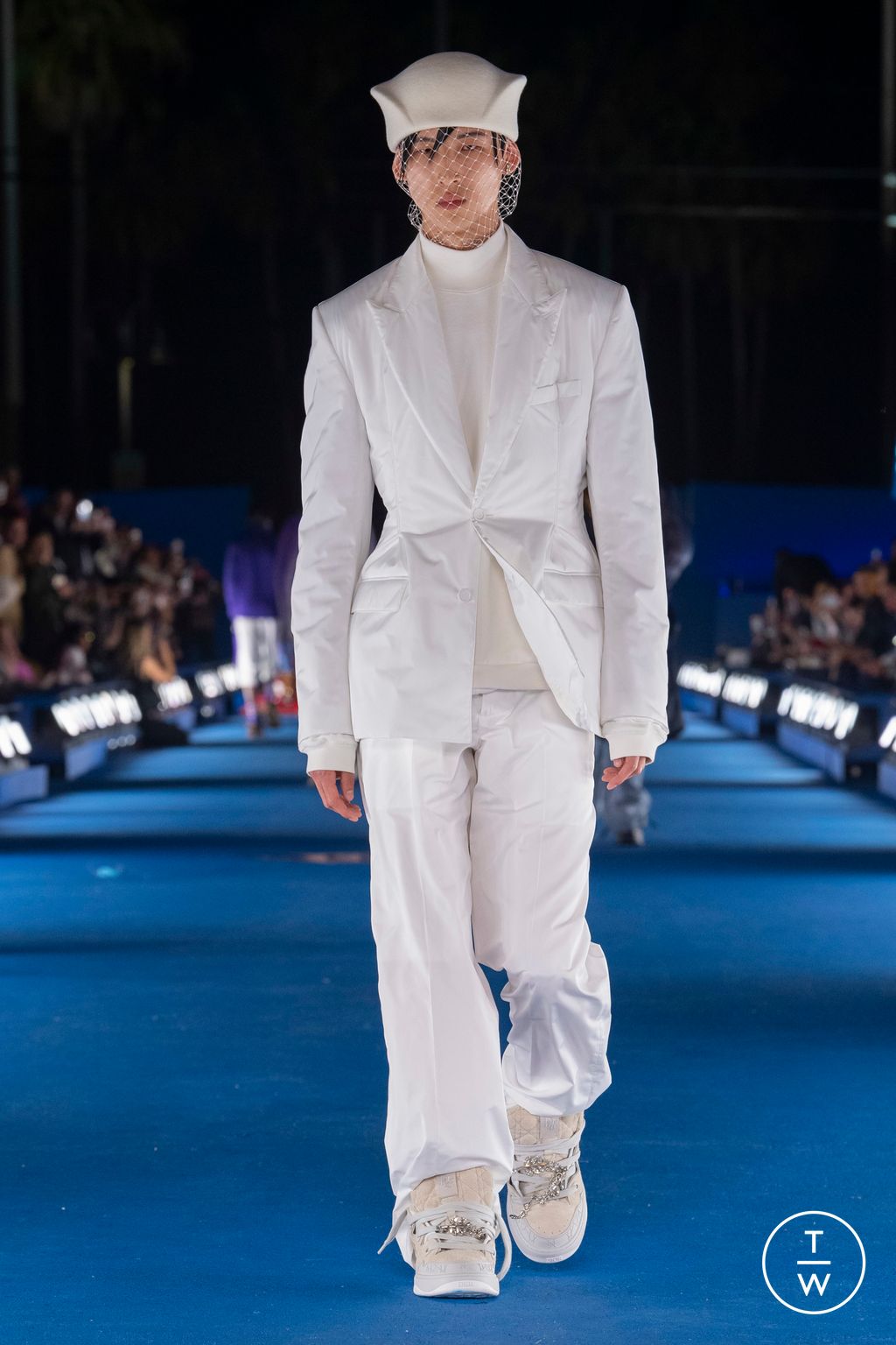 Fashion Week Paris Resort 2023 look 40 from the Dior Men collection 男装