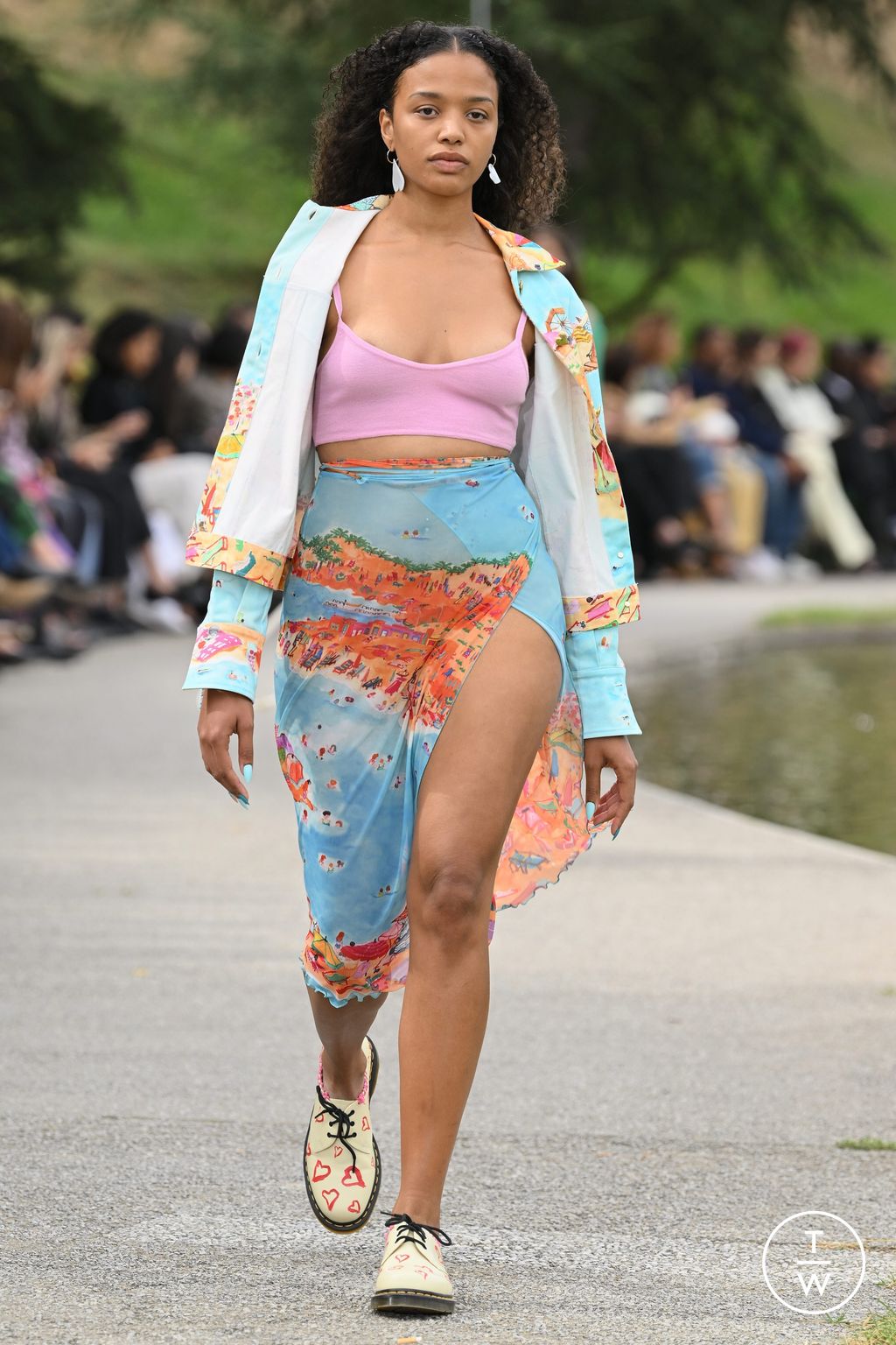 Fashion Week Milan Spring/Summer 2023 look 10 from the Marco Rambaldi collection 女装