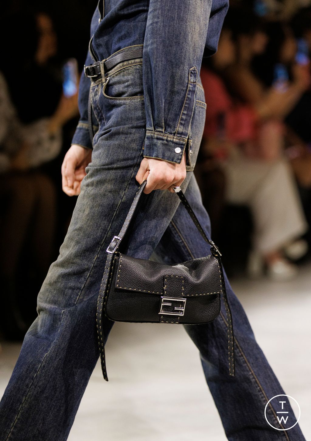 Fashion Week Milan Fall/Winter 2026 look 55 from the Fendi collection womenswear accessories