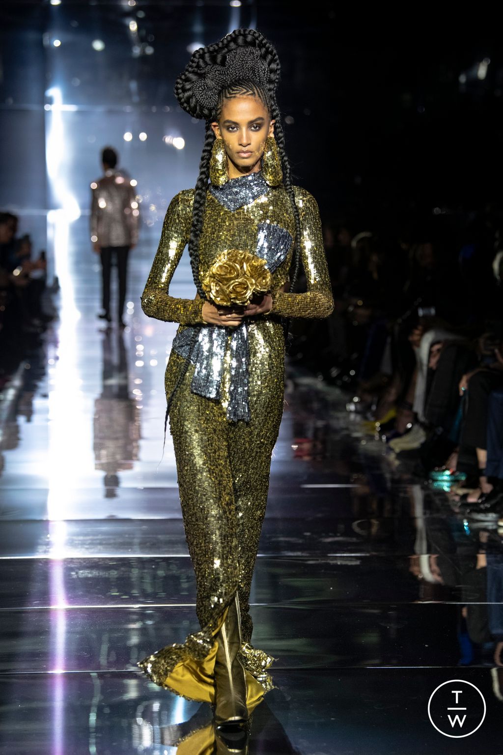 Fashion Week New York Spring/Summer 2023 look 46 from the Tom Ford collection womenswear
