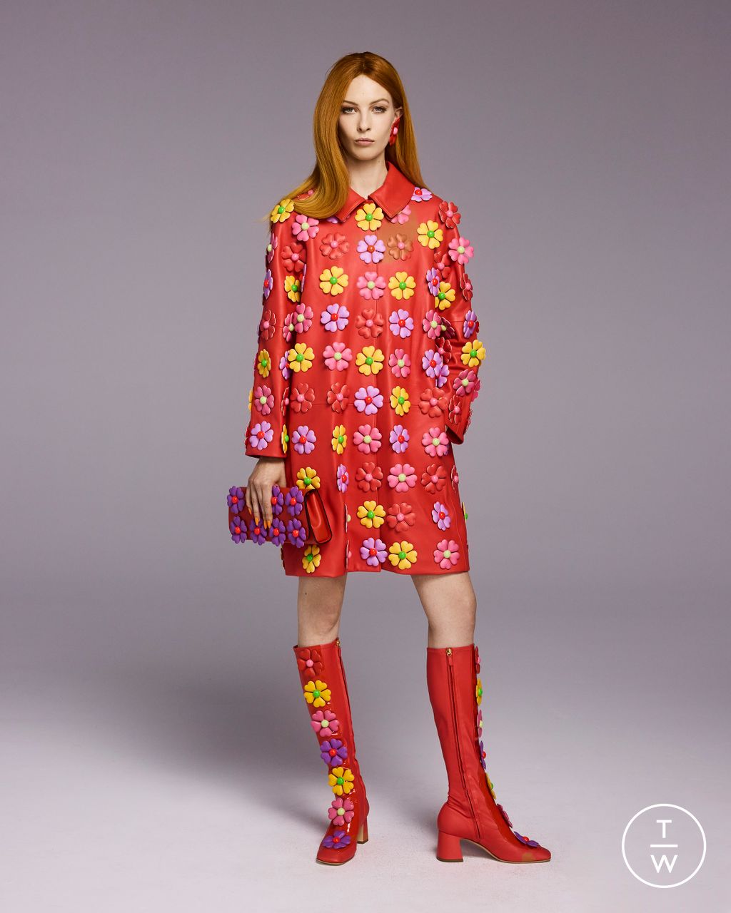 Fashion Week Milan Resort 2023 look 40 from the Moschino collection womenswear