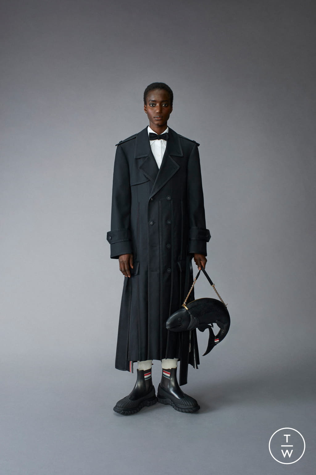 Fashion Week Paris Pre-Fall 2021 look 41 from the Thom Browne collection womenswear