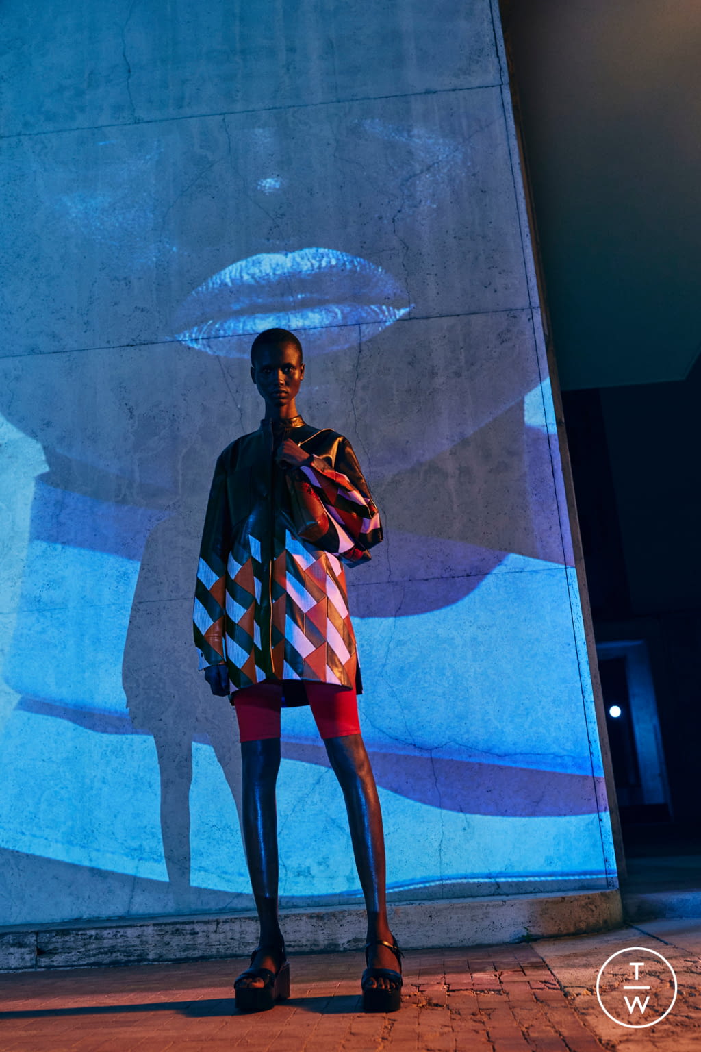 Fashion Week Milan Pre-Fall 2021 look 23 from the Ferragamo collection womenswear