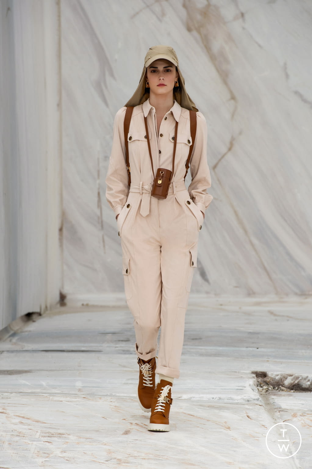 Fashion Week Milan Spring/Summer 2022 look 41 from the Elisabetta Franchi collection womenswear