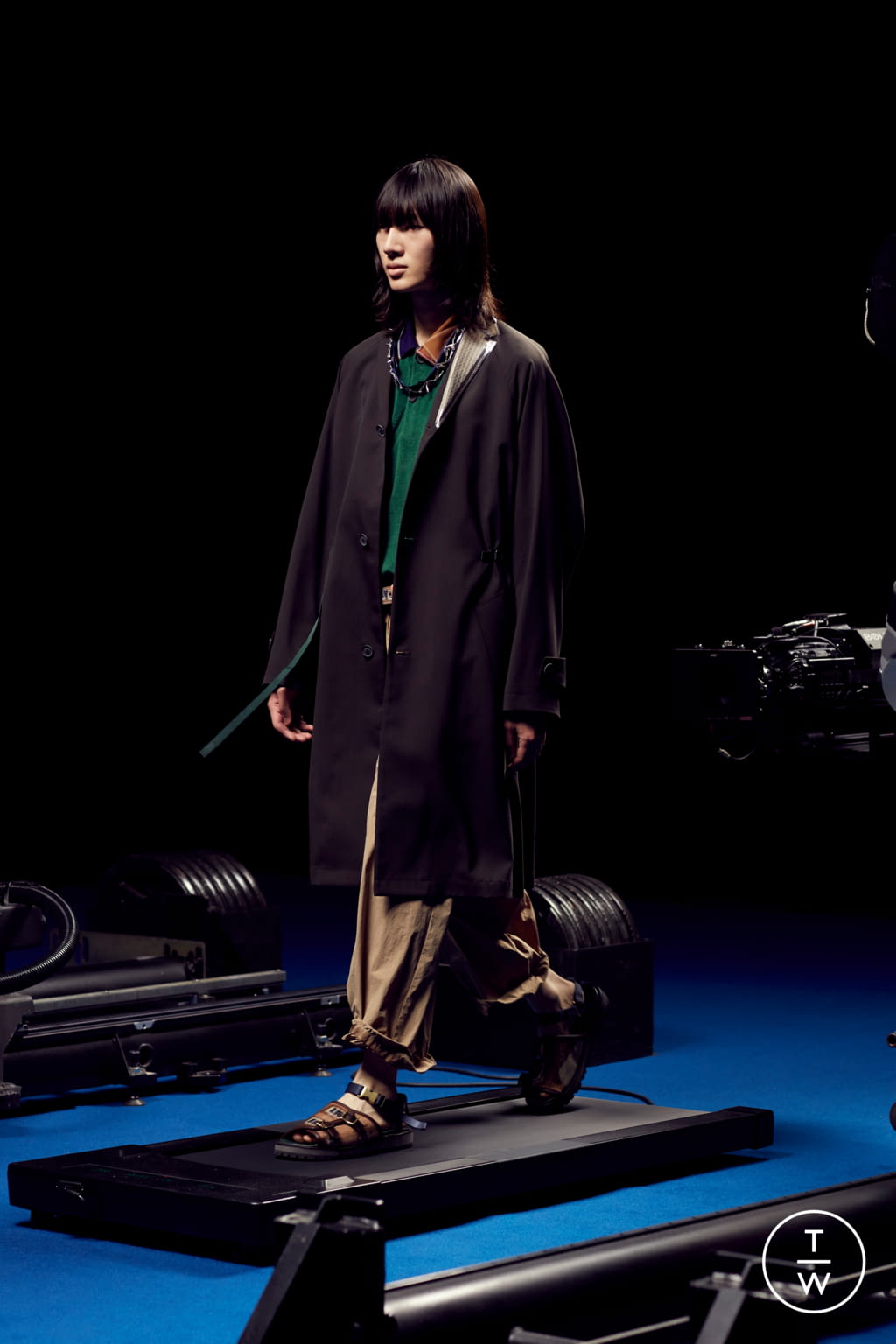 Fashion Week Paris Spring/Summer 2022 look 41 from the Kolor collection 男装