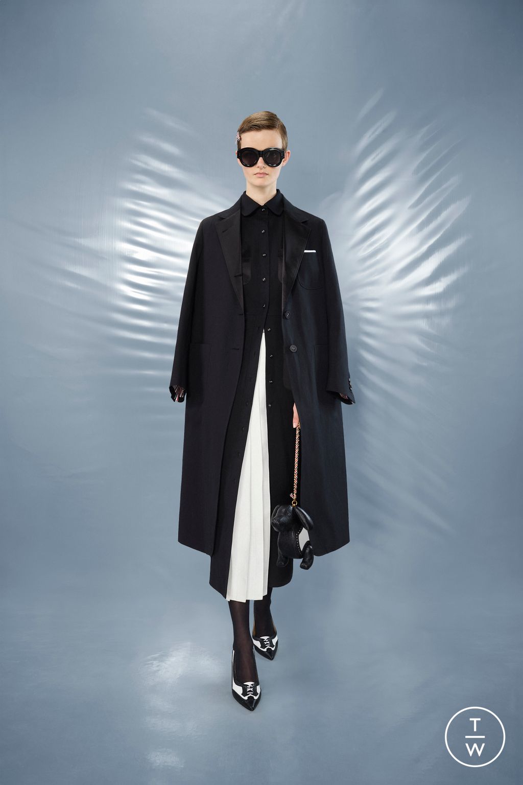 Fashion Week New York Resort 2025 look 42 from the Thom Browne collection womenswear