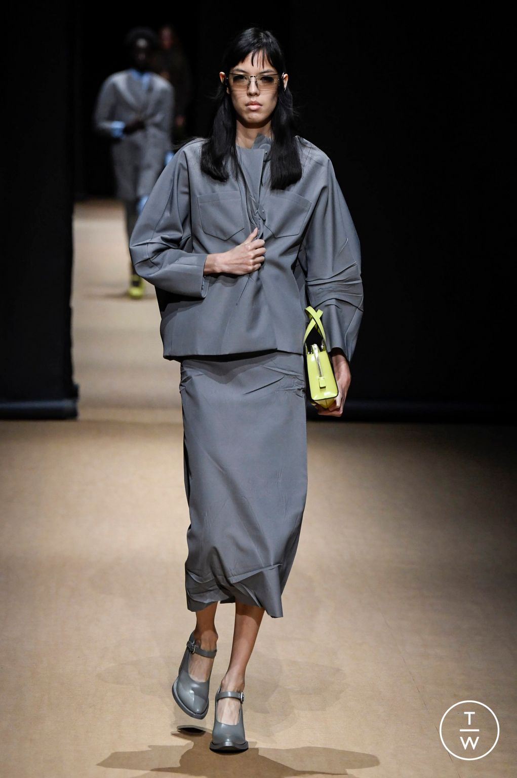 Fashion Week Milan Spring/Summer 2023 look 16 from the Prada collection womenswear