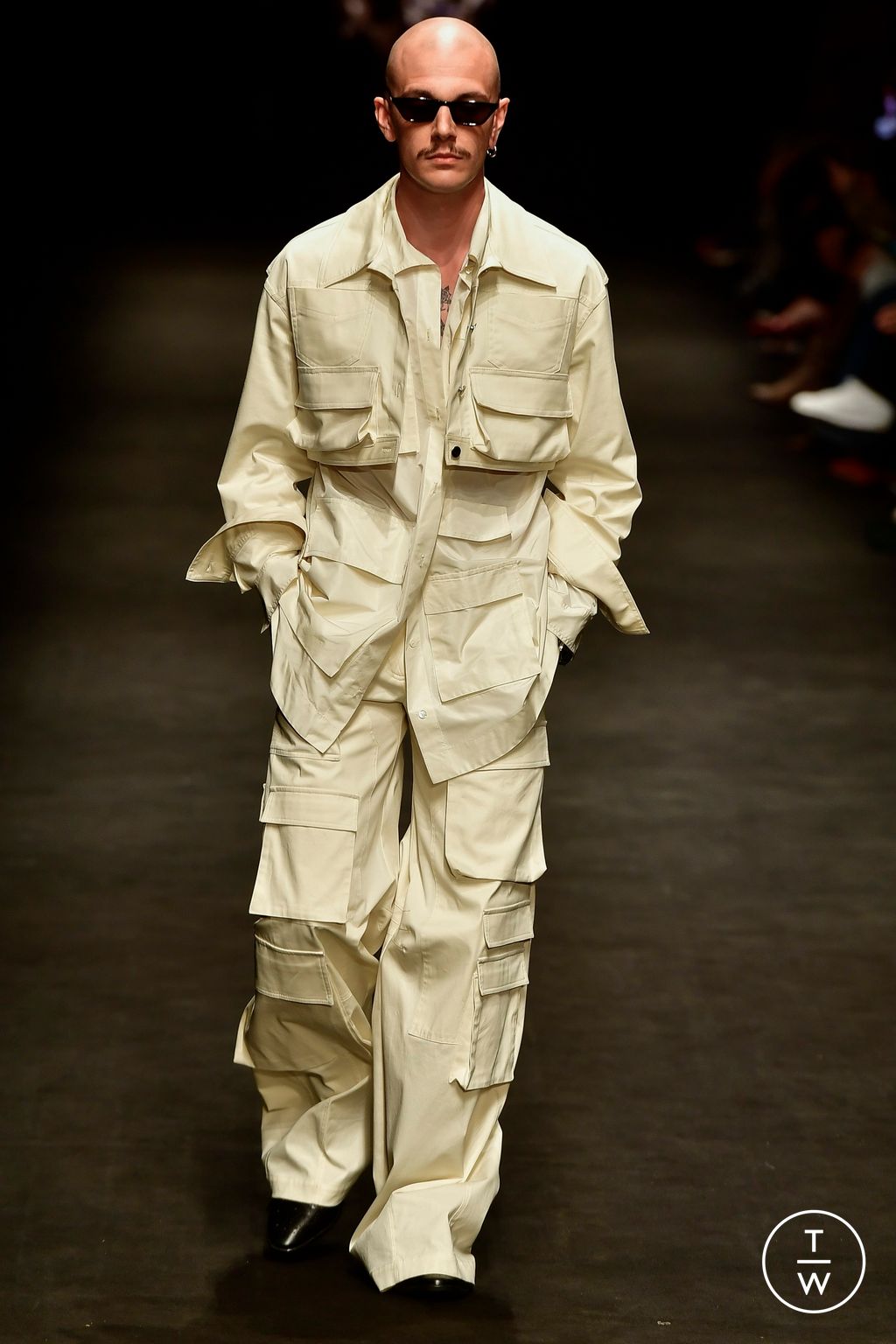 Fashion Week Milan Spring/Summer 2023 look 23 from the Act n°1 collection womenswear