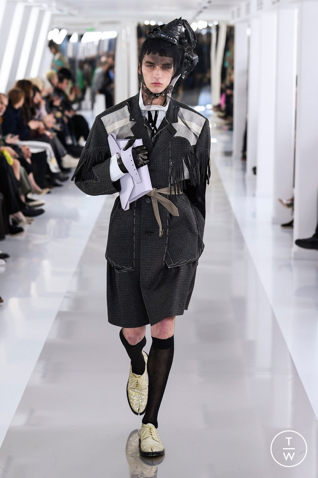 Fashion Week Paris Fall/Winter 2023 look 22 from the Maison Margiela collection 男装