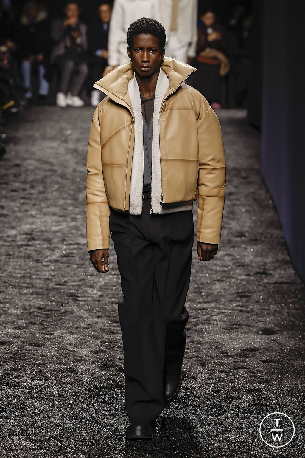 Fashion Week Milan Fall/Winter 2023 look 11 from the ZEGNA collection menswear