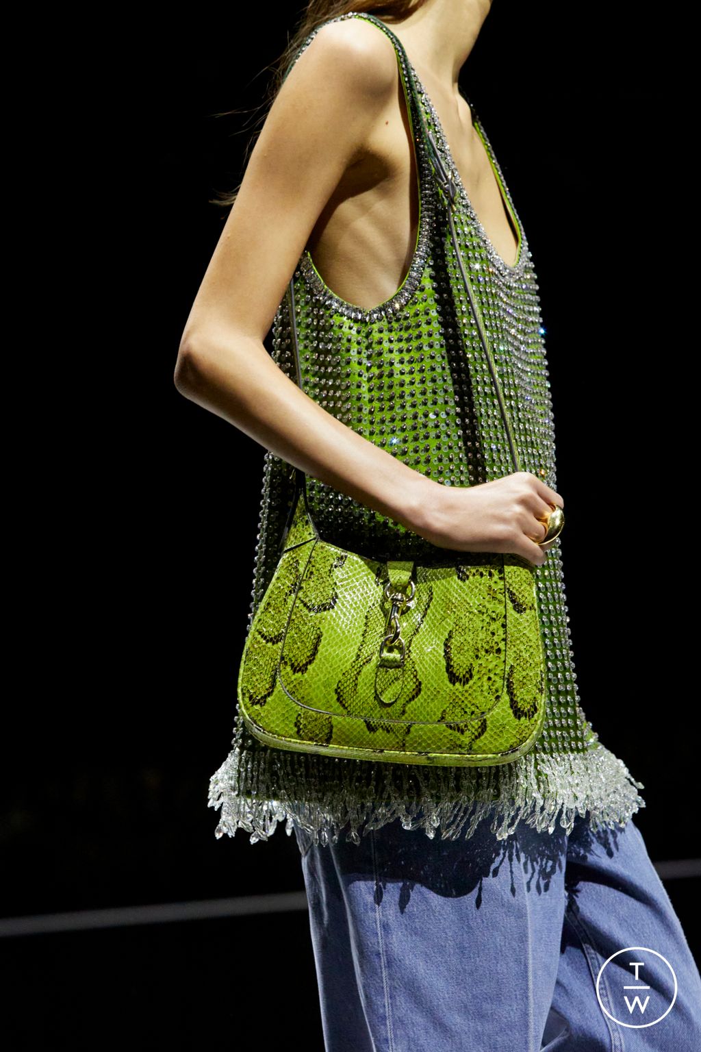 Fashion Week Milan Spring/Summer 2024 look 31 from the Gucci collection womenswear accessories
