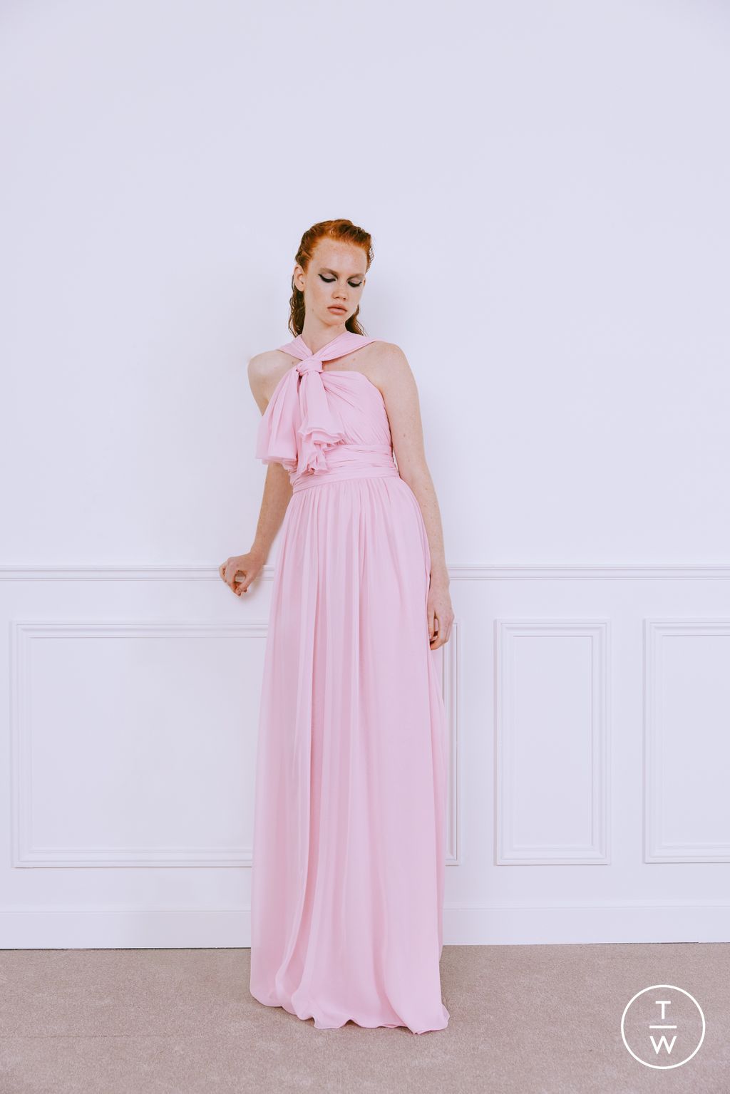 Fashion Week Paris Resort 2024 look 41 from the Giambattista Valli collection womenswear