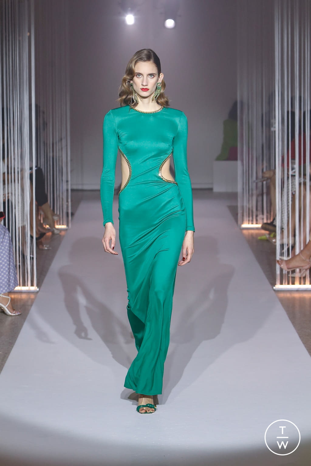 Fashion Week Milan Fall/Winter 2022 look 42 from the Elisabetta Franchi collection womenswear