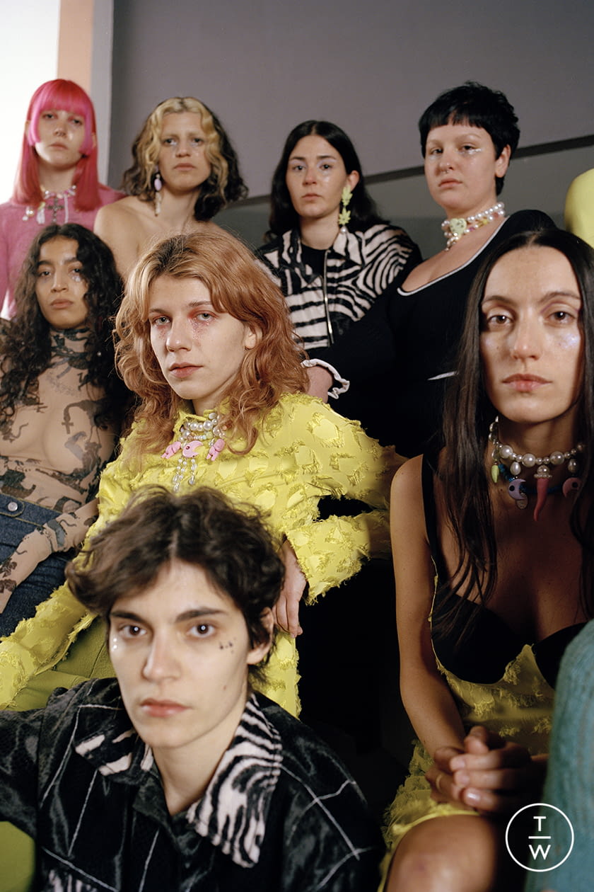 Fashion Week Milan Fall/Winter 2021 look 41 from the Marco Rambaldi collection womenswear
