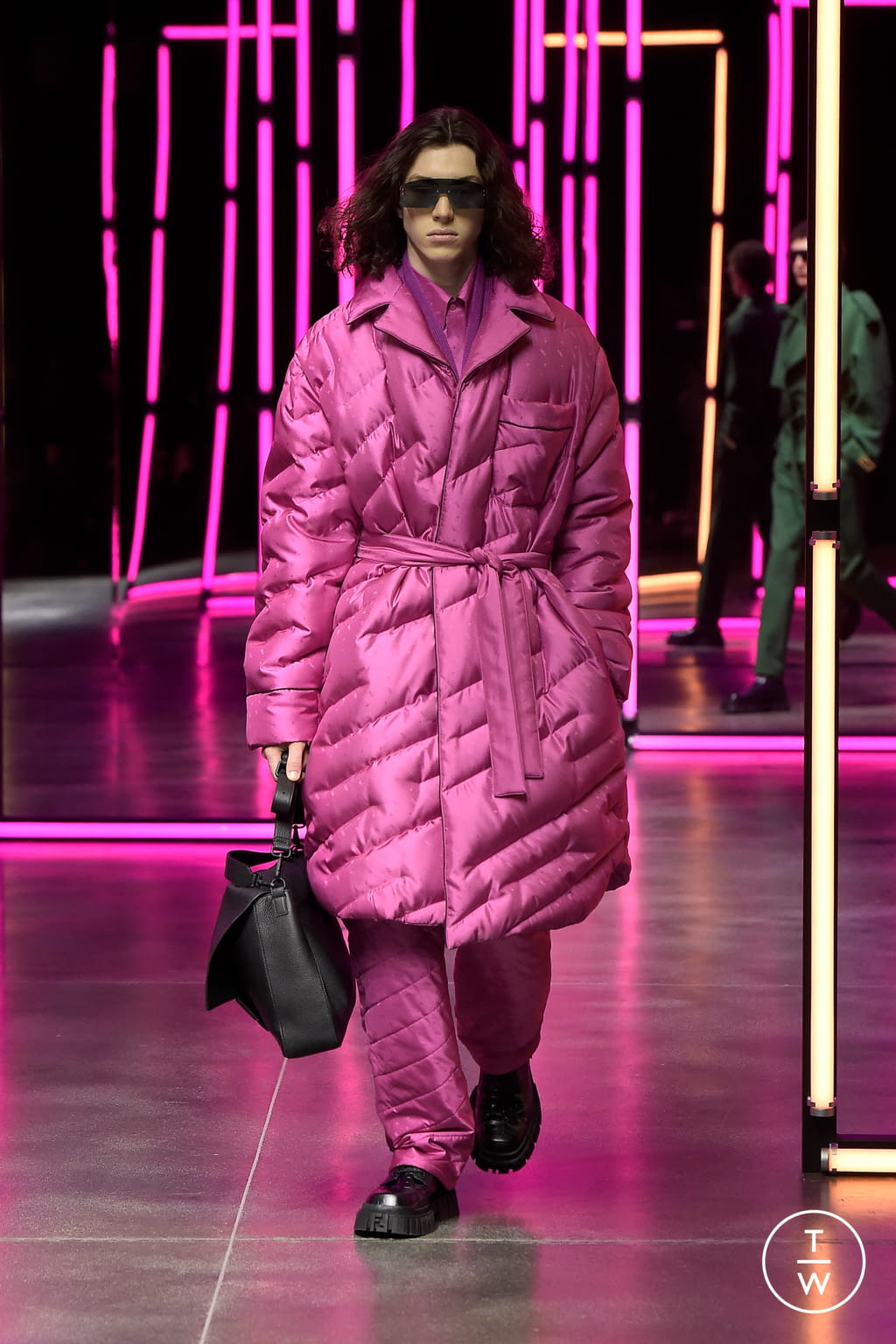 Fashion Week Milan Fall/Winter 2021 look 42 de la collection Fendi menswear