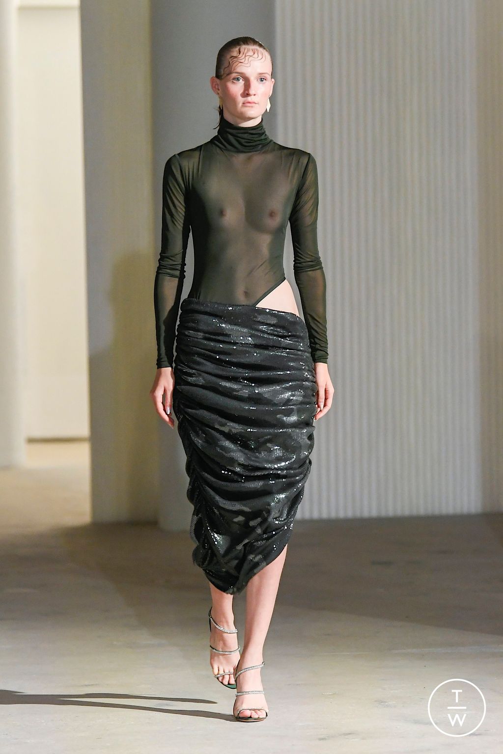 Fashion Week New York Spring/Summer 2023 look 24 from the Fe Noel collection womenswear