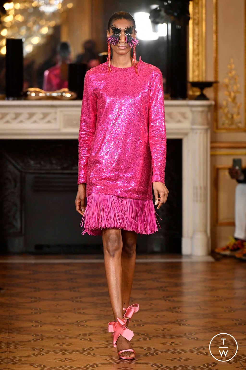 Fashion Week Paris Spring/Summer 2023 look 8 from the Imane Ayissi collection couture