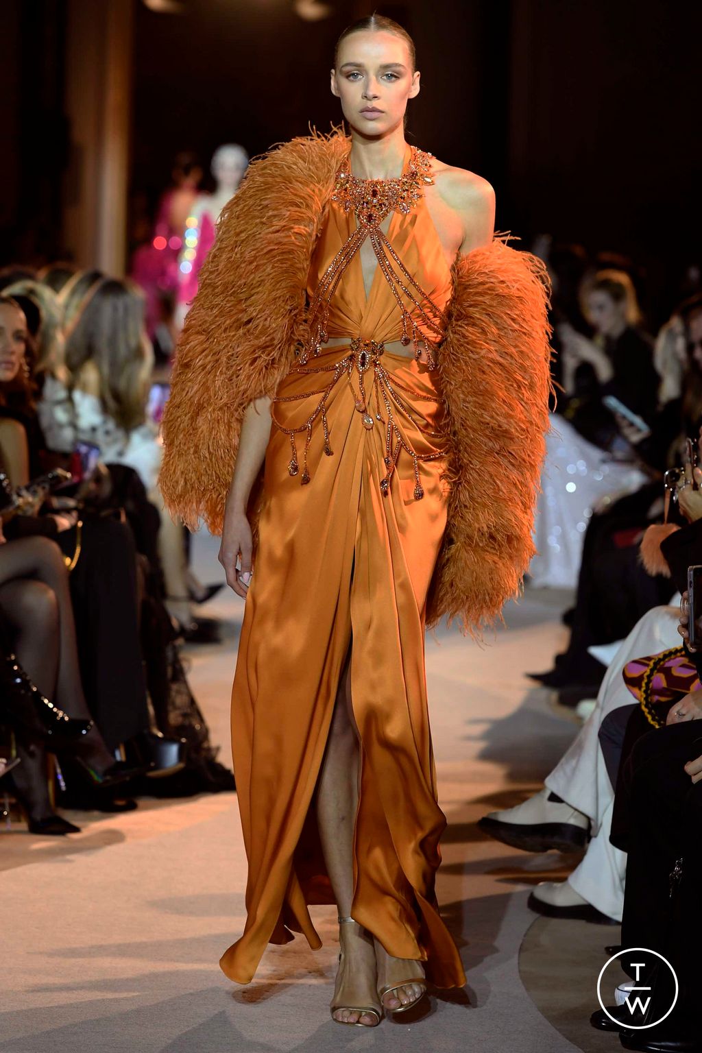 Fashion Week Paris Spring/Summer 2023 look 35 from the Zuhair Murad collection couture
